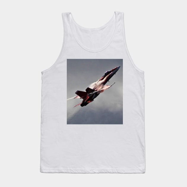 F/A-18 Hornet Vapor Climb Tank Top by acefox1